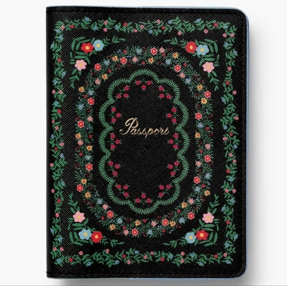 ❤️BUY 2 GET 1 FREE Rosette Passport Holder, Retail Price $32.00 USD
